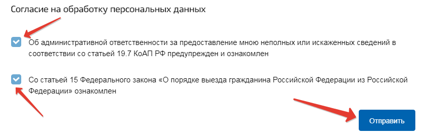 Замена загранпаспорта через Госуслуги